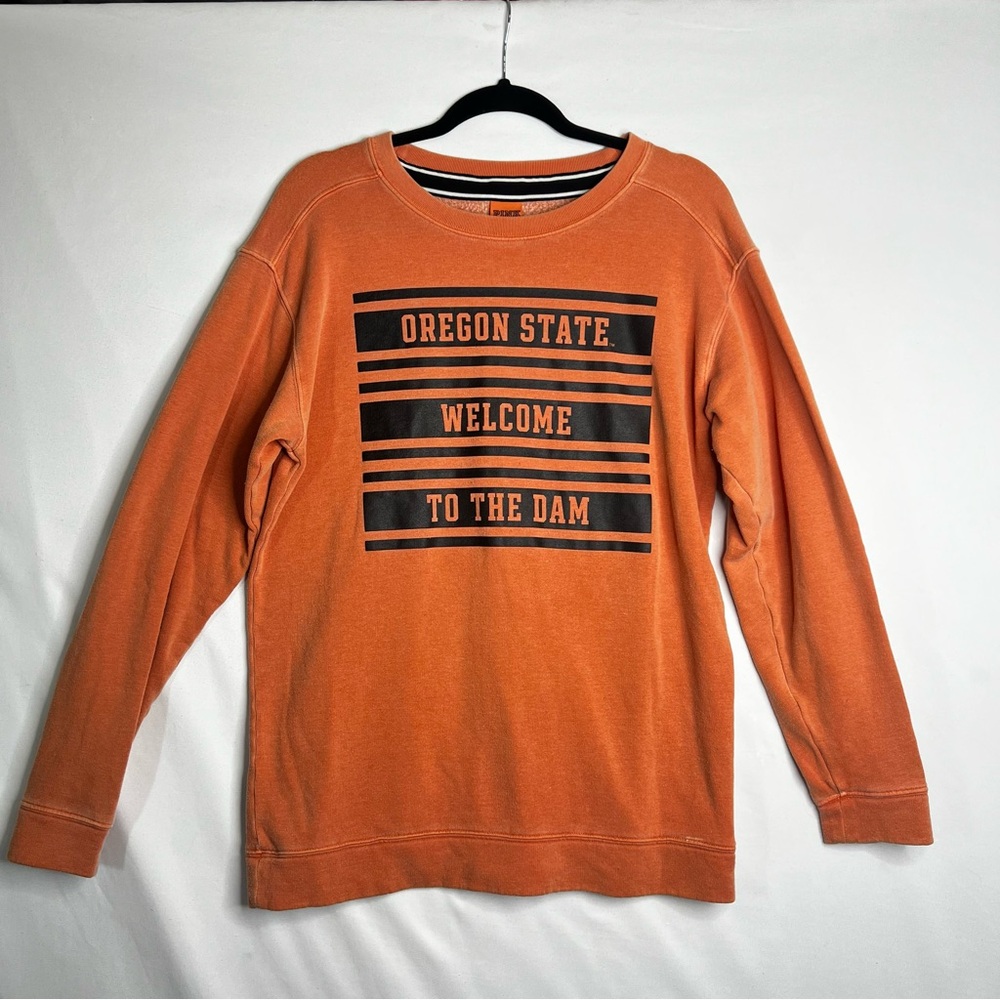 Victorias Secret PINK Oregon State Beavers College Crewneck Sweatshirt OSU Sz S